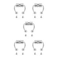 thumbnail image 2 of maskred 1/2/3/5 2021 New Fake Nose Ring Alloy Nose Hoop Septum Rings For Metal color 5PCS, 2 of 6