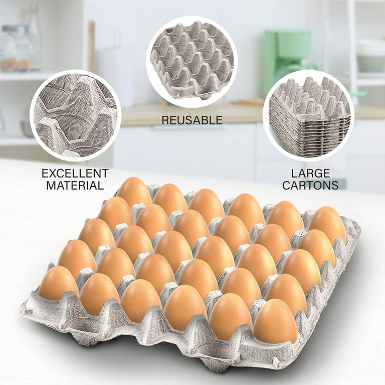 Chicken Egg Trays Paper (30 Egg) - 12/pk