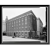 Historic Framed Print, Ives Memorial Library, 133 Elm Street, New Haven, New Haven County, CT - 8, 17-7/8" x 21-7/8"