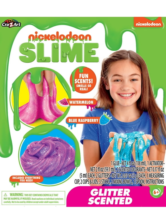 CraZArt Glitter Slime in How To Make Slime