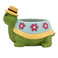 thumbnail image 2 of Miangastore Turtle Planter Flower Pots Resin Green 1Pack 4.3x3.3x3.1in, 2 of 9