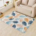 thumbnail image 2 of Leaf Rugs for Living Room - Leaf Rug & Home Decor, Colorful Leaves Rugs for Entryway, Washable Rugs, 3x5 Area Rug, Non Slip Soft Low Pile Indoor Door Mat, Botanical Carpet & Room Decorations, 2 of 7