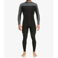 thumbnail image 2 of Quiksilver Men's Full Wetsuit 4/3mm Everyday Sessions GBS Back Zip Surf Suit (XXXL, Black/Gun Metal), 2 of 7