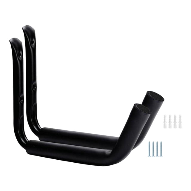 Estante de Almacenamiento Kusrkot para Kayak Gancho de Montaje en Pared Negro