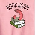 thumbnail image 2 of Instant Message - Bookworm - Toddler And Youth Crewneck Fleece Sweatshirt, 2 of 5