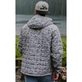 thumbnail image 4 of Burlebo Men's Horizontal Quilted Insulated Puffer Jacket with Hood, 4 of 4