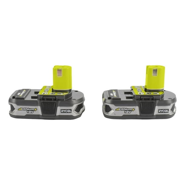 Bateria Ryobi 18V 8.6X8.2Cm 2 Piezas Gris Oscuro