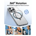 thumbnail image 2 of Funda MAGIC JOHN para iPhone 14 Pro con Soporte Magnético Giratorio 360°, 2 of 7