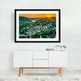 thumbnail image 2 of Harpers Ferry Rise - Harpers Ferry West Virginia Photography Landscape Rural Scenic Architecture Sunset Travel Poster Bridge Black Framed Wall Art Print 8 x 10 inches, 2 of 4