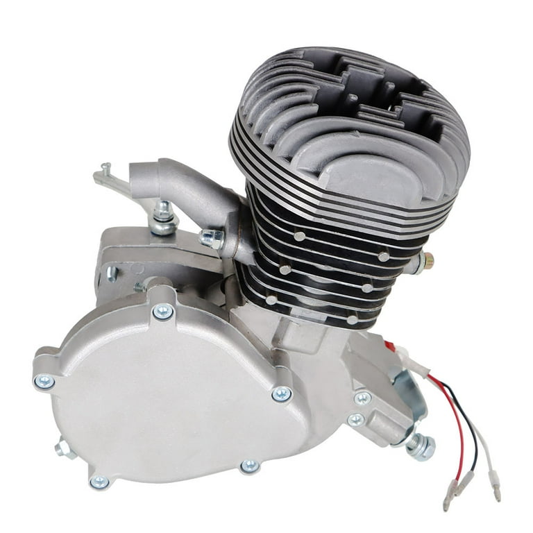 SHZAITOR 2 Stroke 100cc Gas Engine Motor For Motorised Motorized Bicycle Bike Silver Walmart
