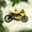 Yellow, variant on Custom Motorcycle Ornaments 2025 Motorcycle Ornaments for Christmas Tree Personalized Dirt Bike Ornament Motocross Christmas Ornament Biker Ornament (MC11) - 3164 (Red)