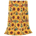 thumbnail image 2 of Pofeuu Colorful Bohemian Sunflower Print Ultra-Soft Micro Fleece Blanket,for Bed Or Sofa,All Season Throw Blankets Flannel Blanket-40"x30", 2 of 7