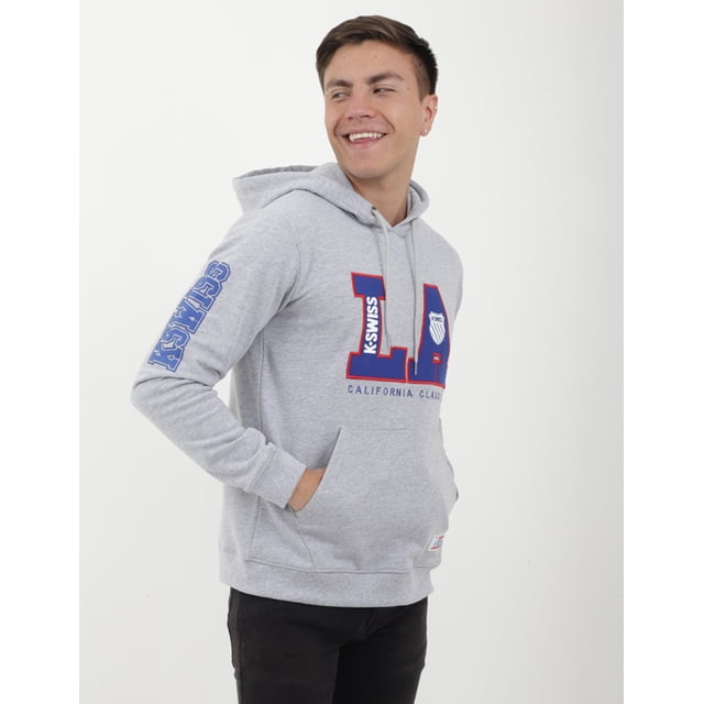 Sudadera K-Swiss PATCHES Para Hombre Color Gris