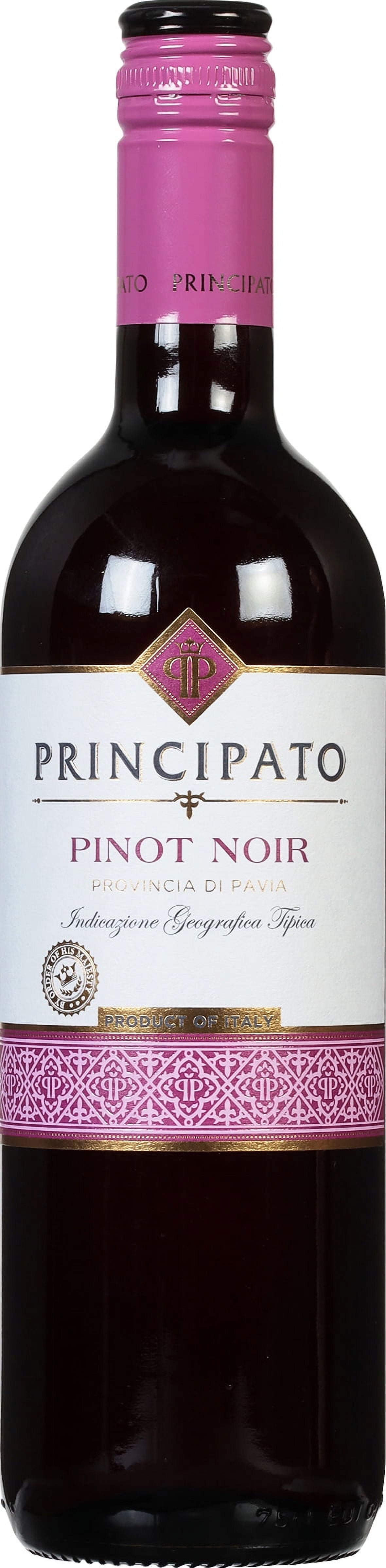 Principato Pinot Noir Red Wine 750 ml with Berry Aromas from Veneto Italy 12% ABV