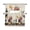 Off-White, variant on Black Kitchen Chef Kitchen Curtains Set for Windows 3 Piece Cafe Curtains 24 Inch Length Swag Curtains Valances and Tier Set Vintage Cheese Wine Coking Checked Drapes for Bedroom Bathroom Living Room