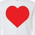 thumbnail image 4 of Inktastic Red Heart Long Sleeve T-Shirt, 4 of 5