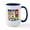 White/Navy Inside, variant on CafePress - Canadian Provinces Mugs - 15 oz Ceramic Large White Novelty Mug