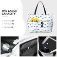 thumbnail image 3 of Disketp Cute Shark Bolsa de Playa de Gran Capacidad, Bolso Impermeable y a Prueba de Arena para Mujer, Ideal para Playa, Piscina y Natación, 3 of 7