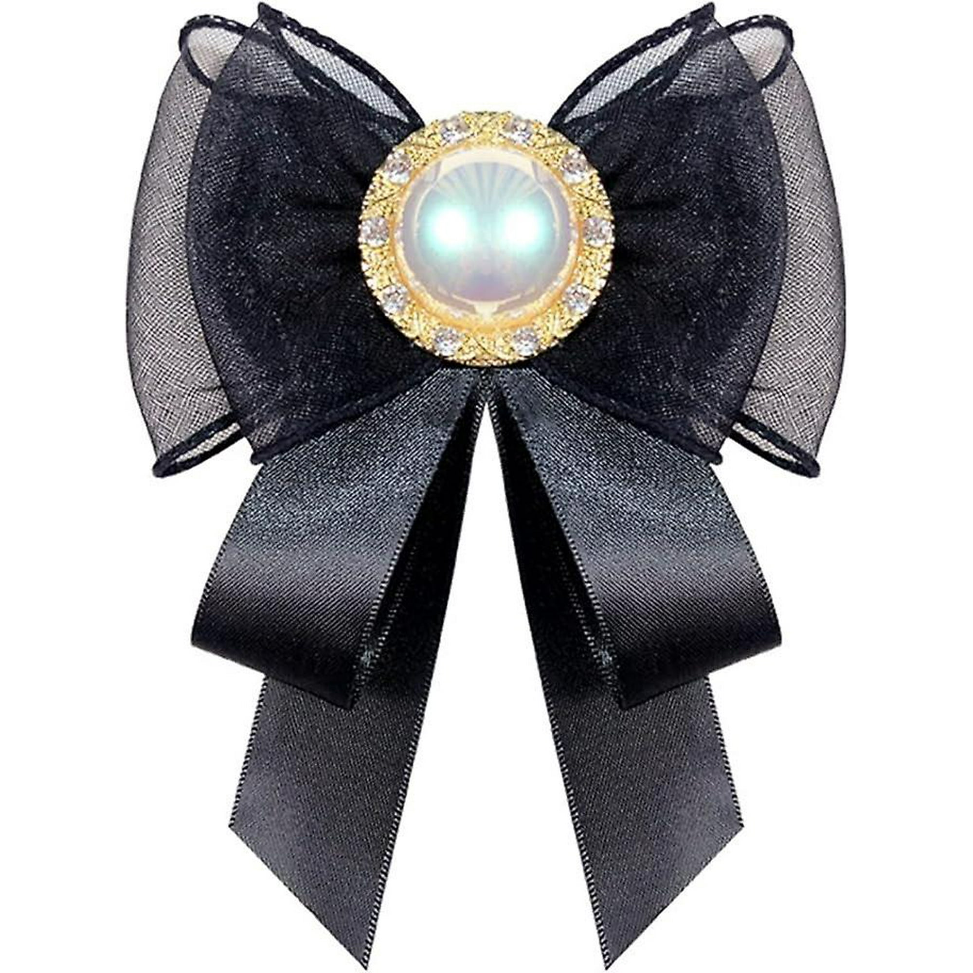 Fabric bow brooch new arrivals