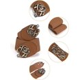 thumbnail image 2 of Womens Elastic Belts Metal Interlocking Buckle Stretchy Belts, 2 of 6