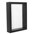 thumbnail image 4 of NIYANGLE 1Set Display Frame Double Sided Transparent Photo Frame Square Density Board Glass Specimen Display Home, 4 of 6