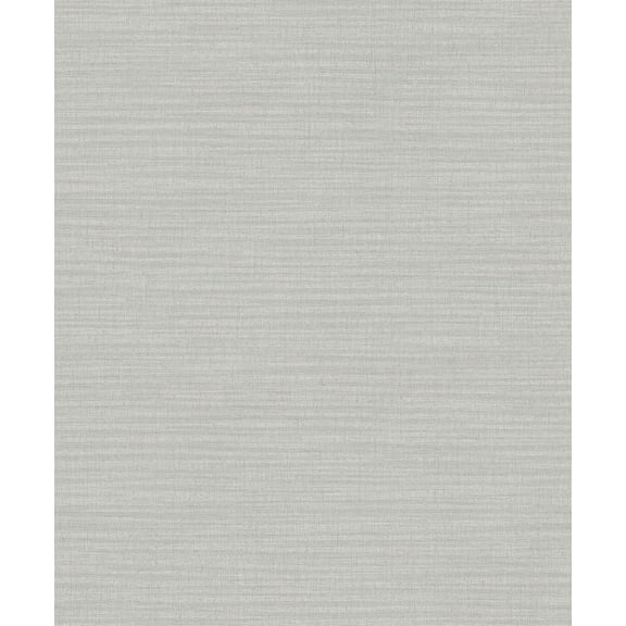 Advantage Zora Light Grey Linen Texture Unpasted Non Woven Wallpaper, 21-in by 33-ft, 57.8 sq. ft.