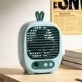 thumbnail image 4 of Sktrjpolfis Bunny Table Fan, 3-Speed Misting Fans, USB Rechargeable Fan for Office Home Use, 4 of 6
