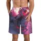 thumbnail image 1 of Fotbe Astronaut Riding Fiery Horse Trajes de Baño Estampados para Hombre, Shorts de Verano de Secado Rápido, Ropa de Playa, Bañadores-Large, 1 of 6