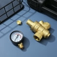 thumbnail image 2 of 1 Set Water Pressure Regulator Pressure Reducing Valve Rv Water Regulator Reducer Valve 1/2'' With Gauge, 2 of 6