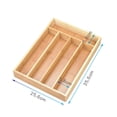 thumbnail image 3 of Wooden Cutlery Storage with , Cutlery Trays, Storage Drawer, Kitchen Drawer Organizer, Covered Storage, Kitchen Drawer Organizer, 3 of 5