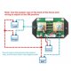 thumbnail image 5 of Medidor de voltaje y corriente VA7510S, 100 A, 6-75 V/0 V-120 V CC, amperímetro, voltímetro, monitor de salida, carga y descarga de batería, 5 of 8