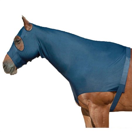 UPC: 0754888987433 | Intrepid International Mane Saver Hood with Zipper And Hook And Loop Navy