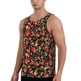 thumbnail image 2 of Salouo Rose Flowers for Men's Tank Tops,Sleeveless Muscle Shirts for Men Quick Dry Workout Tank Top Gym Muscle Tee Fitness Bodybuilding Sleeveless T Shirt-Medium, 2 of 7