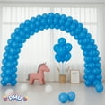 thumbnail image 2 of PMU 11 Inch Round Azure Blue Latex Balloon Pkg/100, 2 of 6
