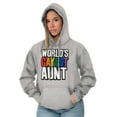 thumbnail image 4 of Worlds Gayest Aunt LGBTQ Family Pride Hoodie Sweatshirt Women Brisco Brands S, 4 of 6