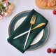 thumbnail image 4 of 6pcs 12"x12" Resuable Napkins Satin Polyester Napkin Handkerchief Cloth Diner Banquet Wedding Party Home Christmas Decorations, 4 of 4