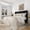 Black, variant on Frostbloom Full Size Velvet Platform Bed Frame with Vertical Channel Tufted Wingback Headboard, White