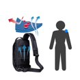 thumbnail image 3 of Pour Console de Jeu Bagage de Voyage Protection Antichoc Sac de Rangement avec Serrure Anti-Vol Fermeture Éclair, 3 of 5