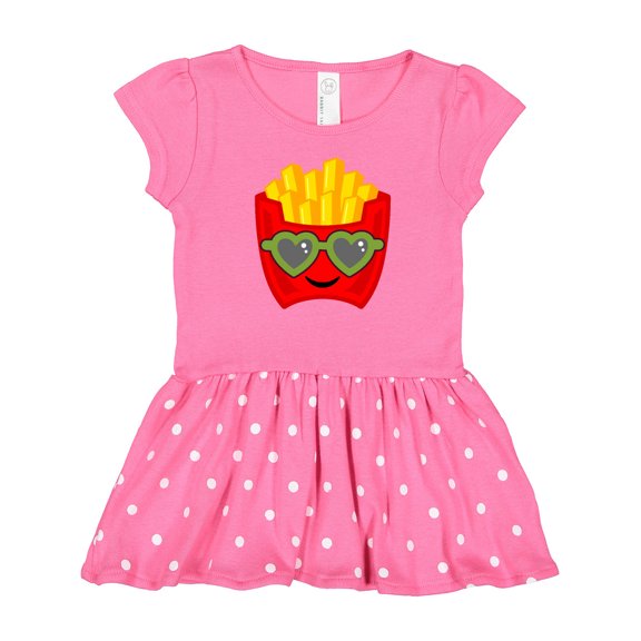 Inktastic French Fries Funny Fry Lover Gift Baby Girl Dress