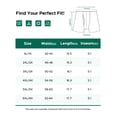 thumbnail image 7 of INNERSY Big Men's Cotton Boxer Briefs with Mesh Fly XL-6XL 4-Pack(XL,4 Black), 7 of 7