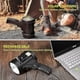 thumbnail image 4 of Rechargeable Spotlight Torch, 9000 Lumens Super Bright Flashlight, High Power Beam Hunting Spotlight, Portable Handheld Spotlight Flashlight For Hikin, 4 of 5