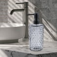 thumbnail image 6 of Unique Bargains 1 Pc Elegant Polka Dot Pattern Soap Pump Dispenser for Bathroom 16.9oz Gray Black, 6 of 6