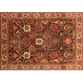 thumbnail image 1 of Ahgly Company Indoor Rectangle Oriental Orange Traditional Area Rugs, 5' x 8', 1 of 4