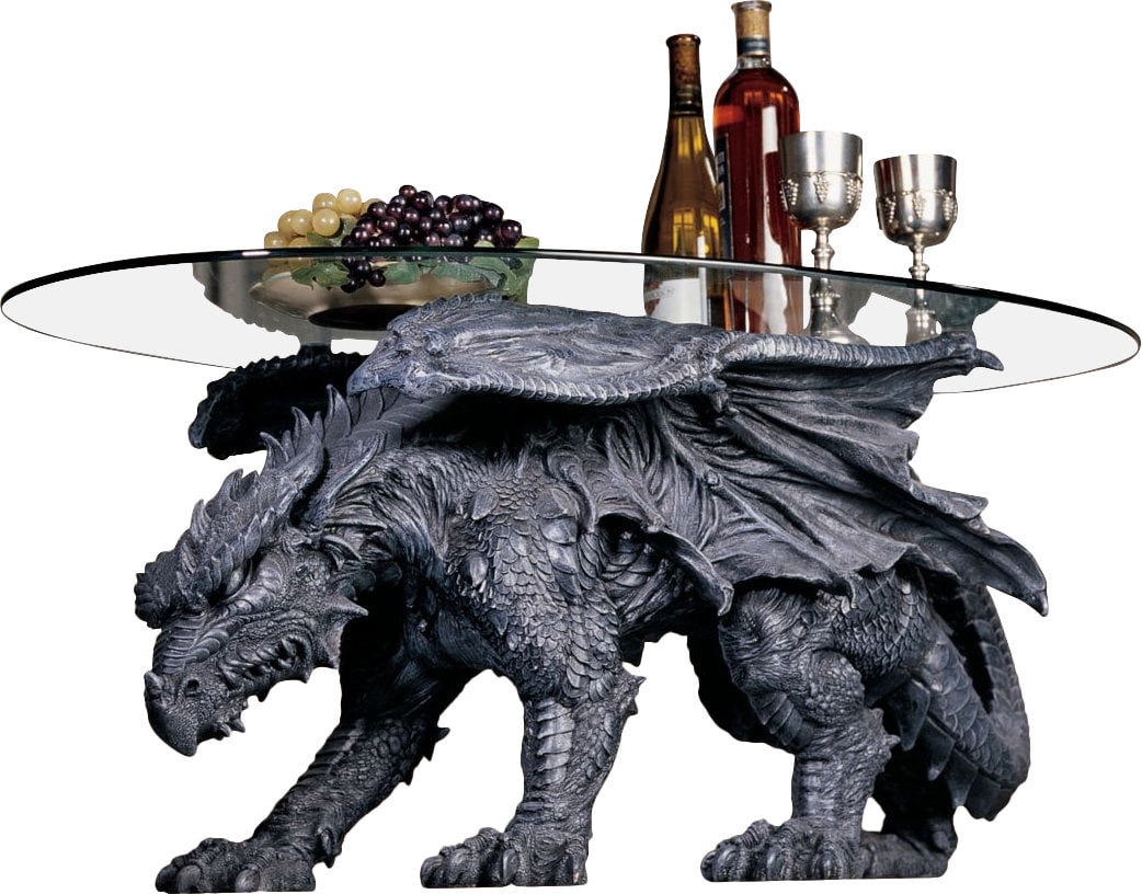 Design Toscano Warwickshire Dragon Coffee Table Com
