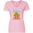 thumbnail image 3 of Inktastic Kauai Hawaii Vacation Tiki Women's V-Neck T-Shirt, 3 of 5