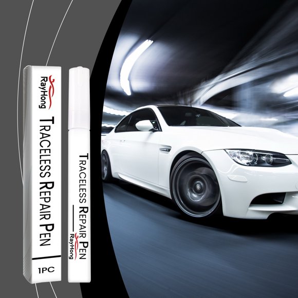 WSBDENLK Car Paint Repair Scratch Repair Quick Recovery Car Color Repair Pen 3Ml Touch Up Paint for Car Paint Scratch Repair (White)