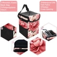 thumbnail image 2 of Peony Foldable Car Garbage Can with Lid - Leak-proof Mini Trash Can, Hanging Storage Bag for Auto, 2 of 6