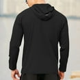 thumbnail image 6 of Mens WindBreaker Lightweight Running Jackets with Zip Pocket, Workout Track Hoodie Athletic Gym Sweatshirts for Men Big and Tall L-4XL, 6 of 6