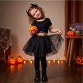 thumbnail image 6 of Girls Tutu Skirt 3 Layers Tulle Ballet Skirt, Elastic Waist Fluffy Princess Tutu, Toddler Kids Dance Dress Up Costumes, 6 of 7