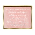 thumbnail image 3 of Stupell Industries Mermaid Life Inspiration Metallic Gold Framed Floating Canvas Wall Art, 16x20, by Erica Billups, 3 of 5
